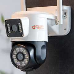 Camera Wifi Yoosee 2 Mắt Xoay 360 Độ Quan Sát Ngoài Trời Và Trong Nhà