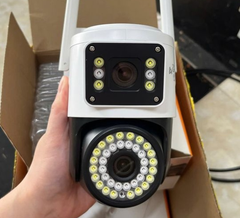 Camera Dùng Sim 4G Yoosee 2 Mắt Xoay 360 Độ Không Cần Mạng Wifi